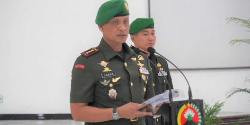 Ini Kata Danrem Wijayakusuma, Saat Pimpin Sertijab Dandim Pemalang, Kasipersrem 071 dan Penyerahan Tugas Jabatan Kasiopsrem 071