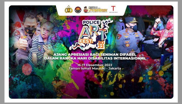 Bentuk Kepedulian Polri Terhadap Penyandang Disabilitas dan Seniman Jalanan