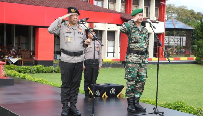 Penutupan Kolaborasi Integrasi Dikmaba TNI AD dan Diktukba POLRI TA. 2022