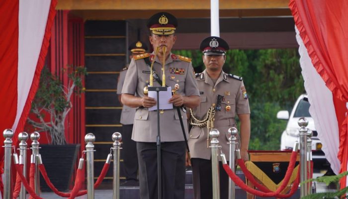 Sebanyak 192 Sisa Brigadir Dilantik Kapolda Kepri di SPN Tanjung Batu Kepri