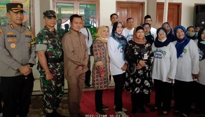 Dandim Bersama Forkopimda Hadiri Peresmian Rumah Desa Sehat