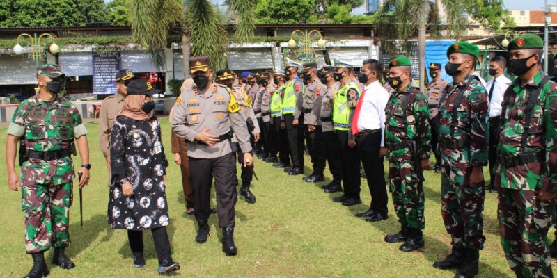 Siagakan 400 Personel TNI/Polri Dalam Rangka Amankan Nataru