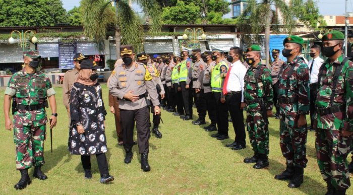 Siagakan 400 Personel TNI/Polri Dalam Rangka Amankan Nataru