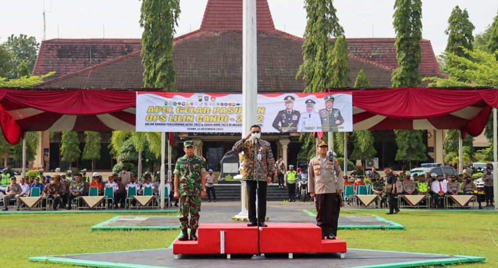 Amankan Natal dan Tahun Baru, Polres Tegal Gelar Operasi Lilin Candi 2022