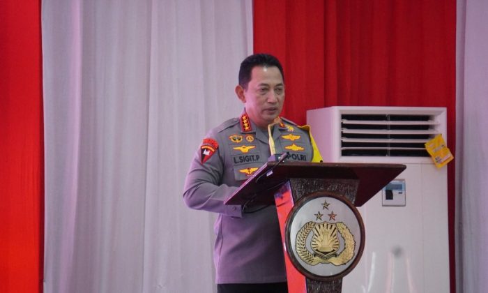 Kunjungan Kerja Kapolri Jenderal Polisi Drs Listyo Sigit Prabowo di Polda Kepri