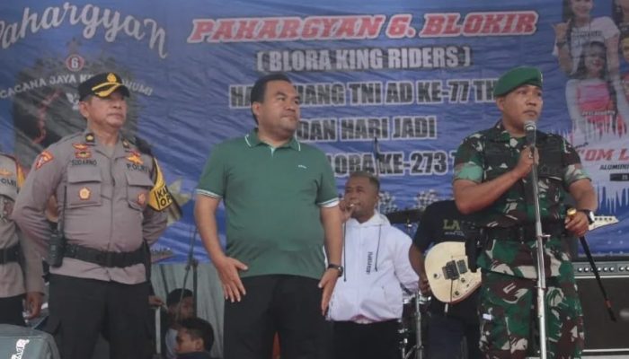 Rayakan Ke 6 Tahun King Raider’s Blora, dan YONIF 410/ALUGORO
