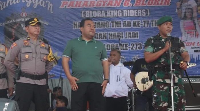 Rayakan Ke 6 Tahun King Raider’s Blora, dan YONIF 410/ALUGORO
