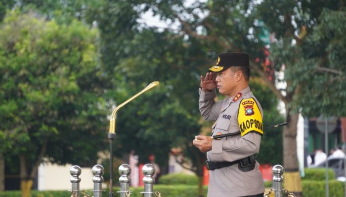 Awali Tahun 2023, Kapolda Kepri Pimpin Upacara Kenaikan Pangkat 419 Personil Polda Kepri dan Polres/TA Jajaran