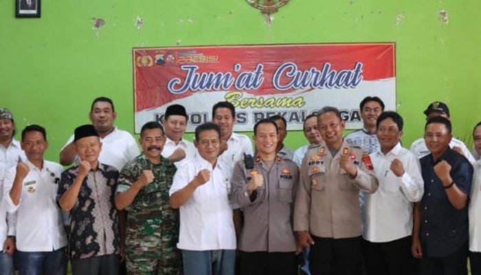Jumat Curhat Polres Pekalongan Bersama Warga Kajen