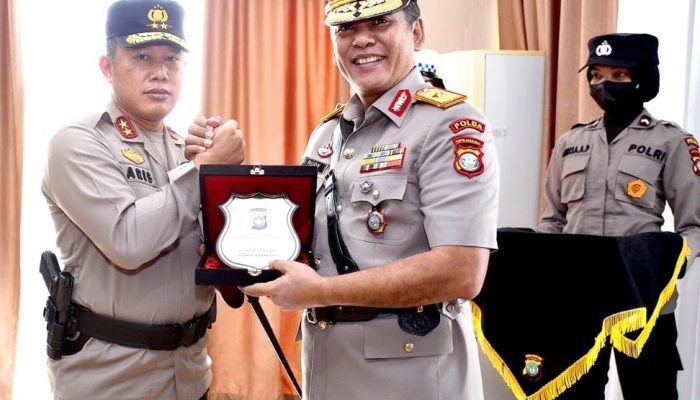 Kapolda Kepri Pimpin Sertijab Irwasda, Kapolres Karimun, Kapolres Bintan dan Kapolres Natuna Polda Kepri