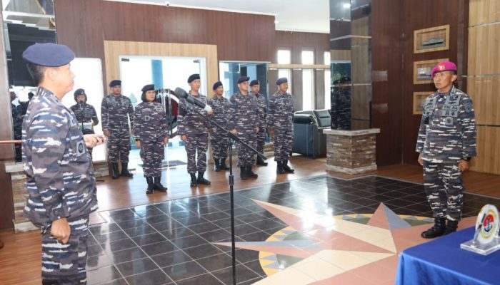Danlantamal IV Pimpin Upacara Penyerahan Jabatan Wadan Lantamal IV