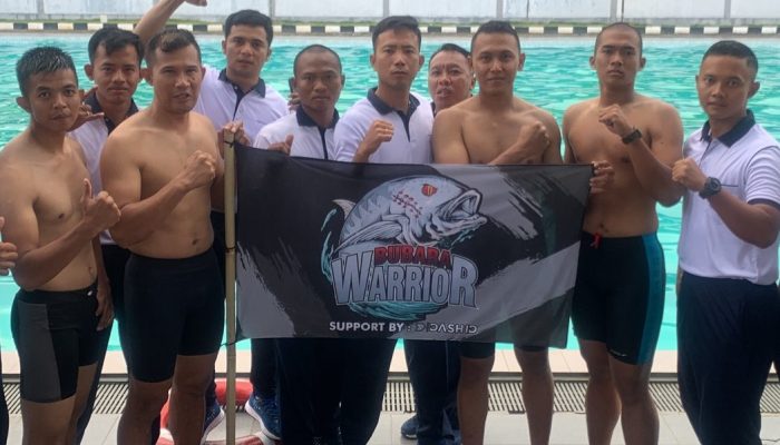 Prajurit Satrol Lantamal IV Sabet Juara II dan III Lomba Renang