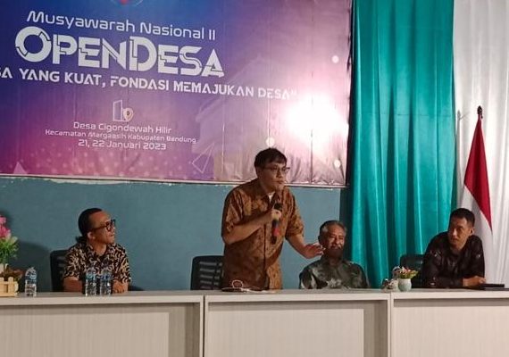 Pembangunan Digital: Lembaga Desa Digital Gelar Musyawarah Nasional II di Cigondewah
