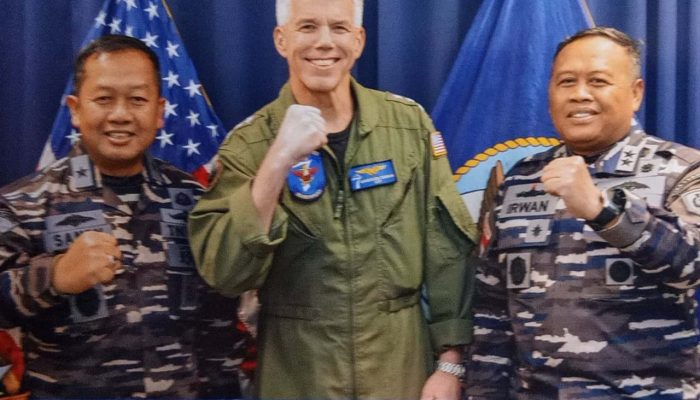 TNI AL Dan US Navy Chaplain Bahas Kerjasama Pembinaan Mental Prajurit