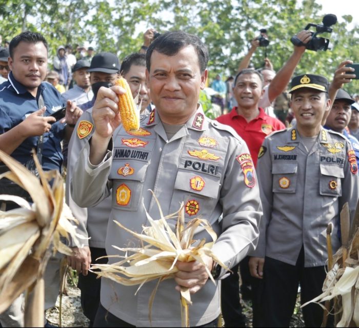 Gandeng Perhutani, Satgas Pangan Polda Jateng Gelar Program Tanam Jagung Dukung Ketahanan Pangan