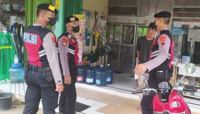 Ciptakan Harkamtibmas di Wilayah Kab. Pekalongan, Personil Sat Samapta Intens Patroli