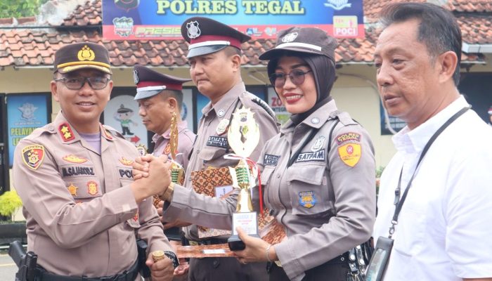 Kapolres Pimpin apel HUT Satpam ke-42 Tahun 2022
