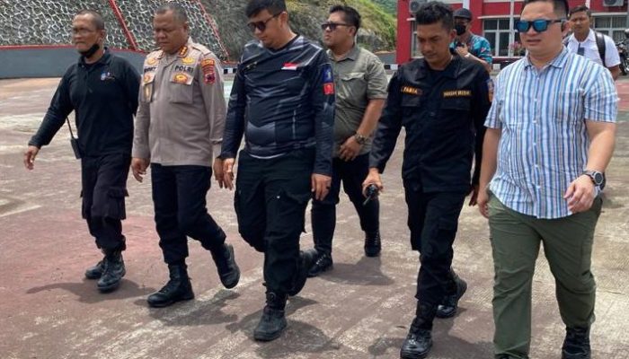 Kapolresta Cilacap Melaksanakan Kunjungan Kerja Ke Pulau Nusakambangan