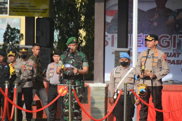 TNI-Polri Banyumas Kompak Jaga Kondusifitas Wilayah Jelang Pesta Demokrasi 2024