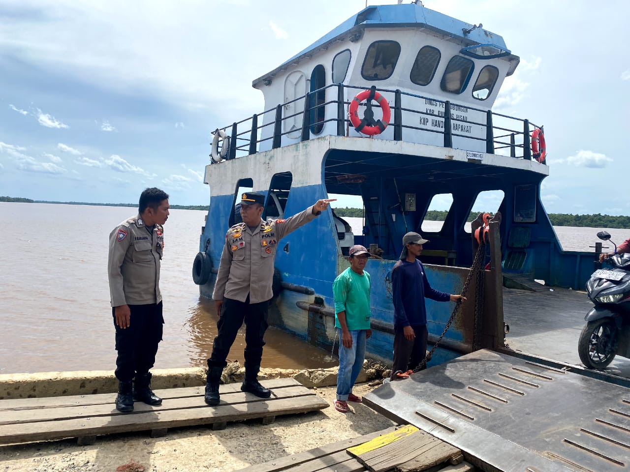 Pamatwil Di Polres Pulang Pisau, Humas Polda Kalteng Pastikan Pengamanan Tahun Baru Berjalan Kondusif