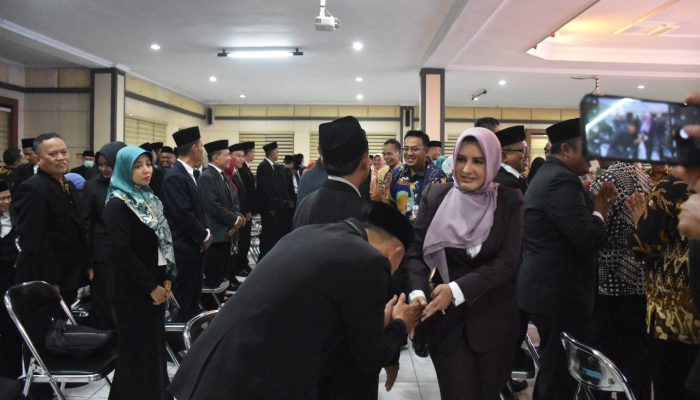 Bupati Fadia Arafiq Lantik 78 Pejabat Struktural