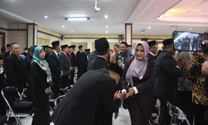 Bupati Fadia Arafiq Lantik 78 Pejabat Struktural