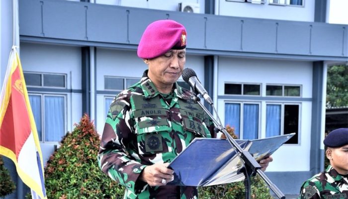 Lantamal IV Batam Laksanakan Upacara Bendera 17 Januari 2023
