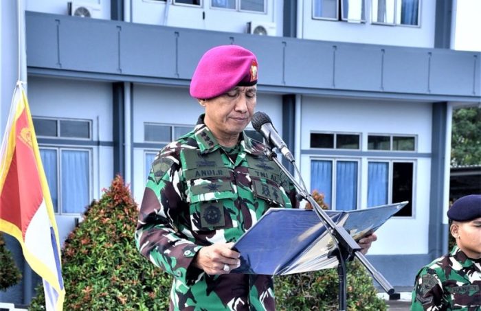 Lantamal IV Batam Laksanakan Upacara Bendera 17 Januari 2023