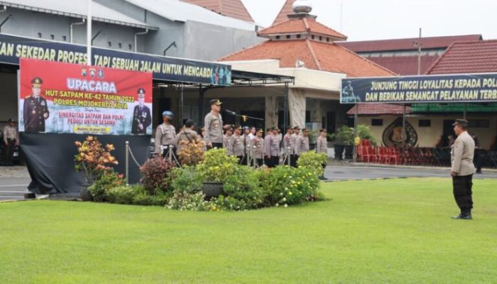 HUT Ke-42, Kapolresta Mojokerto : Sinergi Satpam dan Polri Peduli Untuk Sesama