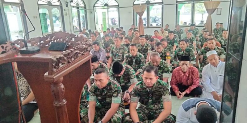 Tutup Tahun 2022 dan Sambut Tahun Baru 2023, Prajurit Wijayakusuma Do’a Bersama Muhasabah Diri