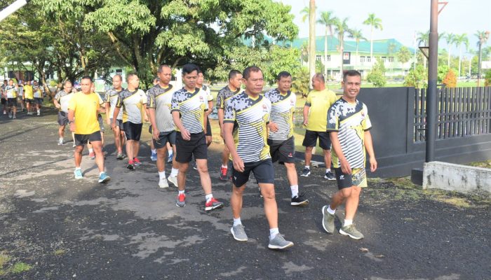 Jumat Berkah, Olahraga Bersama dan Harbang Makorem 071/Wijayakusuma