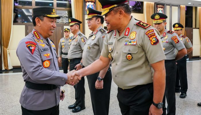 Kenaikan Pangkat Irjen Pol Drs Tabana Bangun, M.Si Dan Brigjen Pol M. Rudy Syafirudin, S.I.K., S.H