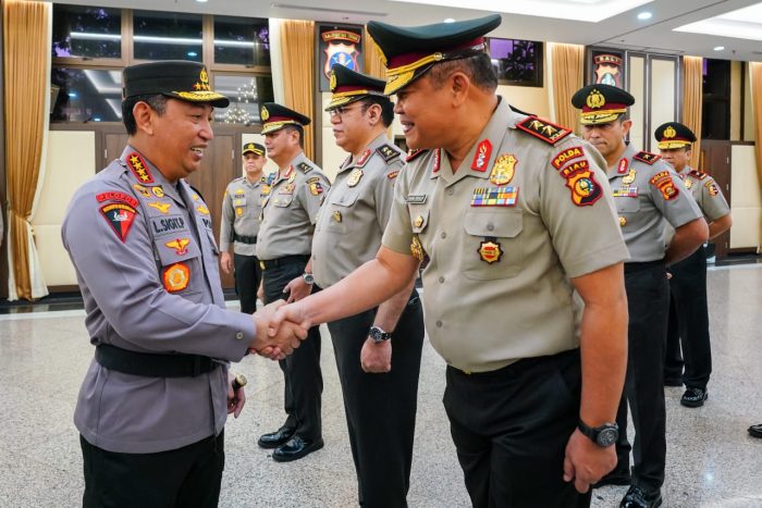 Kenaikan Pangkat Irjen Pol Drs Tabana Bangun, M.Si Dan Brigjen Pol M. Rudy Syafirudin, S.I.K., S.H