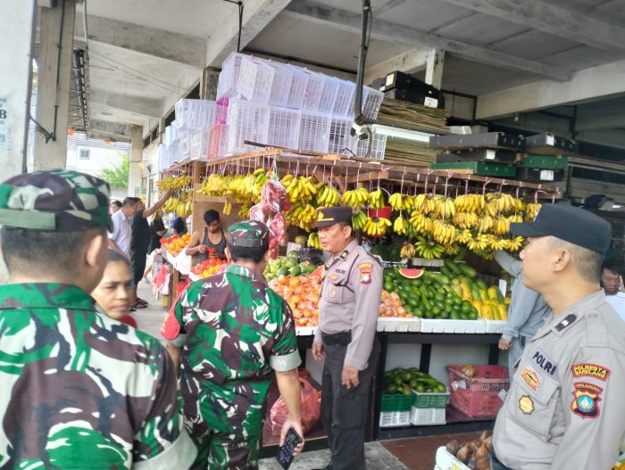 Apel Dan Patroli Bersama, Personil Polsek Lubuk Baja Dan Koramil 01 Untuk Meningkatkan Sinergitas Antara TNI/Polri