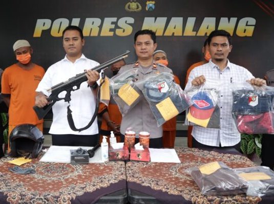 Polisi Tangkap Diduga Pelaku Penembak Warga Dengan Senapan Angin di Wonosari Malang