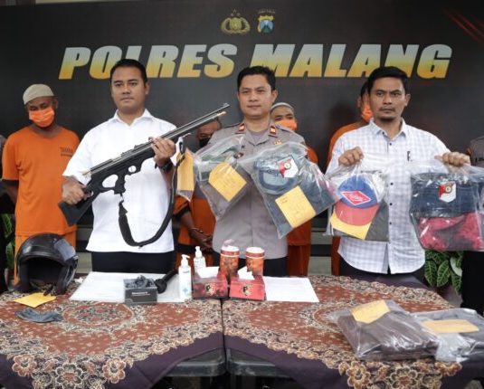 Polisi Tangkap Diduga Pelaku Penembak Warga Dengan Senapan Angin di Wonosari Malang