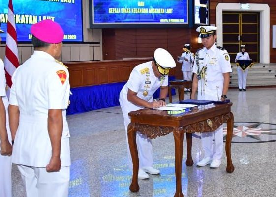 Ini Pesan Kasal Saat Pimpin Sertijab Tiga Jabatan Strategis TNI AL