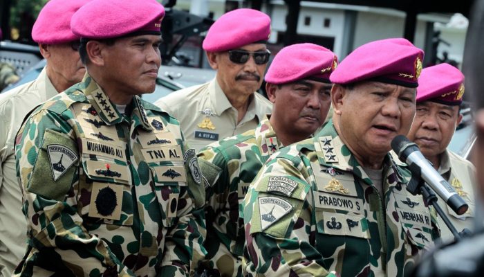 Menhan RI: Disiplin Korps Marinir TNI AL Terkenal Sepanjang Masa