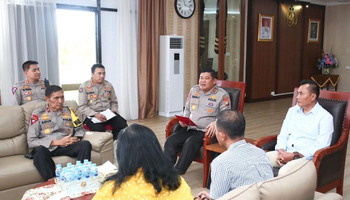 Kapolda Kepri Audensi dan Silaturahmi Bersama Media Pos Metro Batam