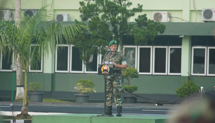 Danrem Wijayakusuma Bacakan Amanat Kasad, Ini Pesannya