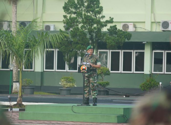 Danrem Wijayakusuma Bacakan Amanat Kasad, Ini Pesannya