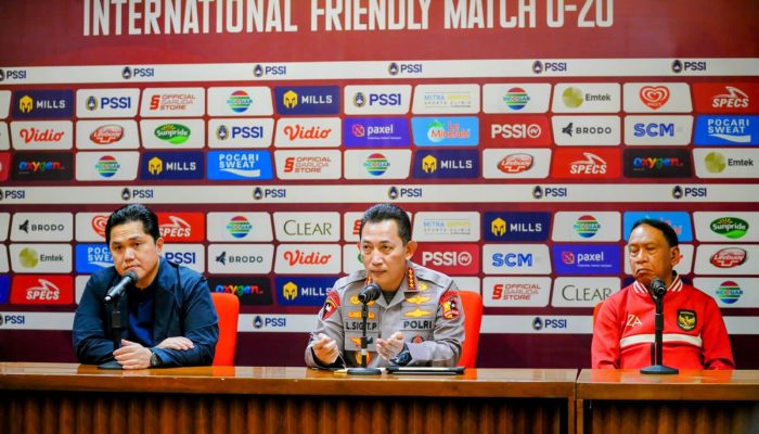 Kapolri Tegaskan Siap Bersinergi dengan PSSI Babat Habis Mafia Bola
