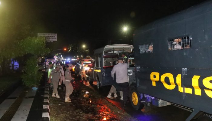 Jelang Pemilu Serentak Tahun 2024, Patroli Skala Besar Sinergitas TNI-Polri dan Pemkab. Pekalongan Digelar