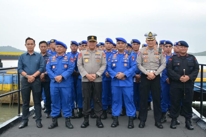 Kapolda Kepri Berikan Arahan Saat Kunjungi Mako Ditpolairud