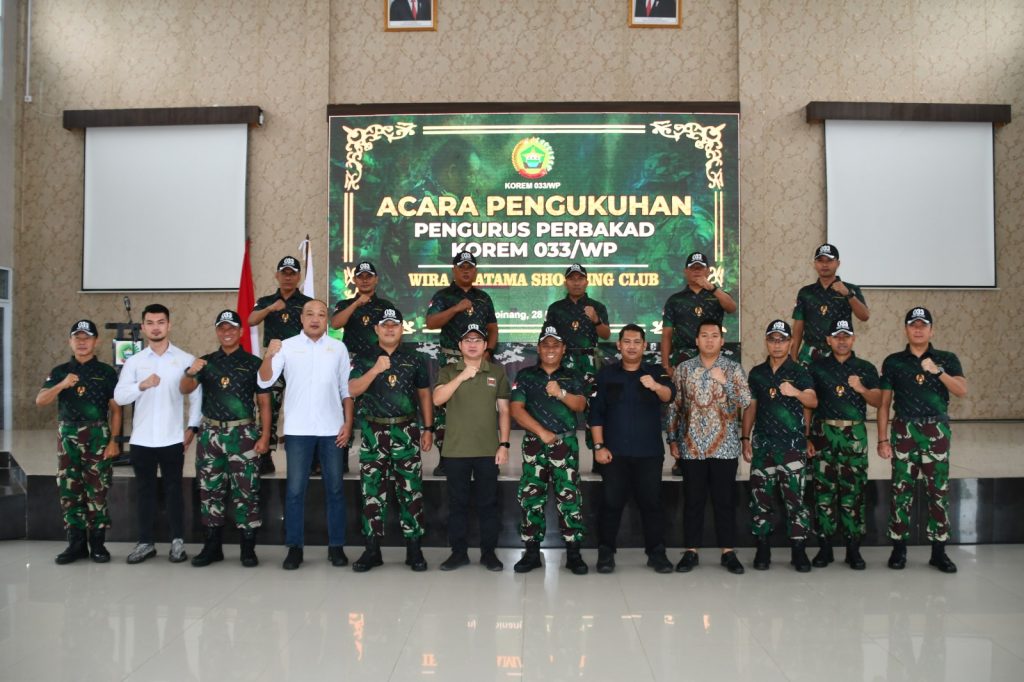 danrem-033-wp-kukuhkan-pengurus-perbakad-wira-pratama-shooting-club