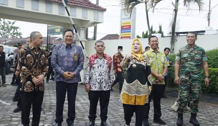 Kunker Kajati Sumsel di Lubuklinggau di Sambut Tiga Kepala Daerah