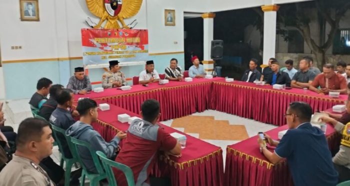 Polsek Jenangan Bersama Forpimka Gelar Pertemuan Dengan Perguruan Silat Dan Bela Diri