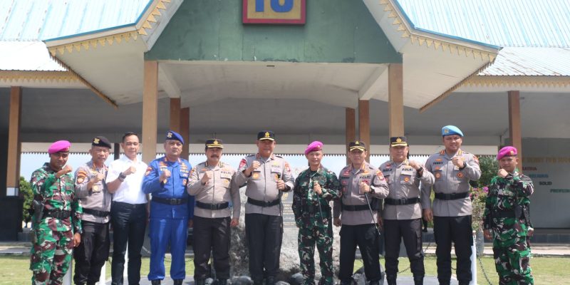 Danyonif 10 Marinir/SBY Terima Kunjungan Kerja Kapolda Kepri