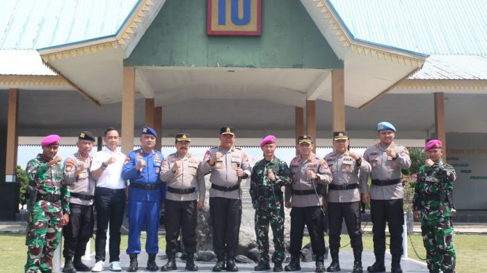 Danyonif 10 Marinir/SBY Terima Kunjungan Kerja Kapolda Kepri