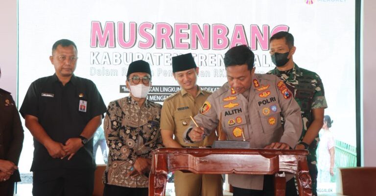 Turut Hadir di Acara Musrenbang, Kapolres Trenggalek: Wujud Transparansi Pembangunan